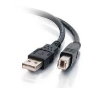 5M USB 2.0 A/B CABLE - BLACK (16.4FT)